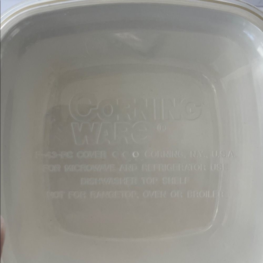 CorningWare 700ml Shadow Iris Square Casserole Dishes‎ with Lids - Picture 5 of 16